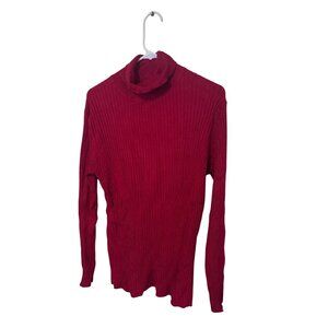 Lane Bryant red turtle neck sweater size 22/24